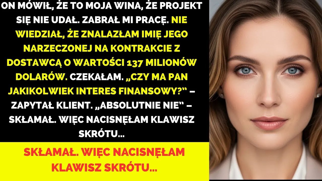 Współpracownik obwinił mnie i dostał awans — ujawniłam jego konflikt interesów wart 137 mln $