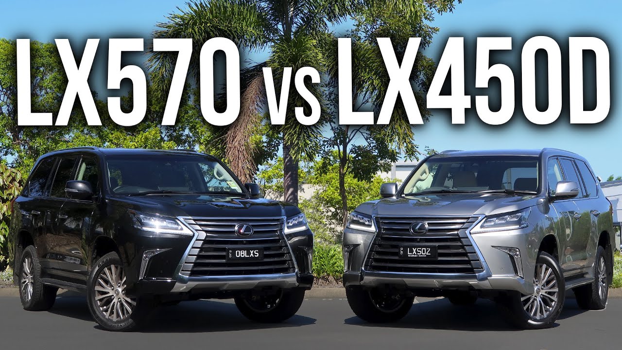 2021 LEXUS LX450d vs LX570 - Which Luxury SUV should you buy