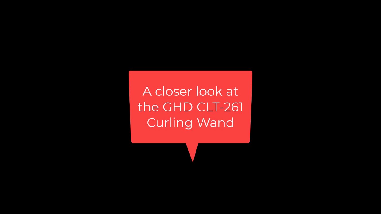 GHD CLT-261 Curl Tong Tear Down