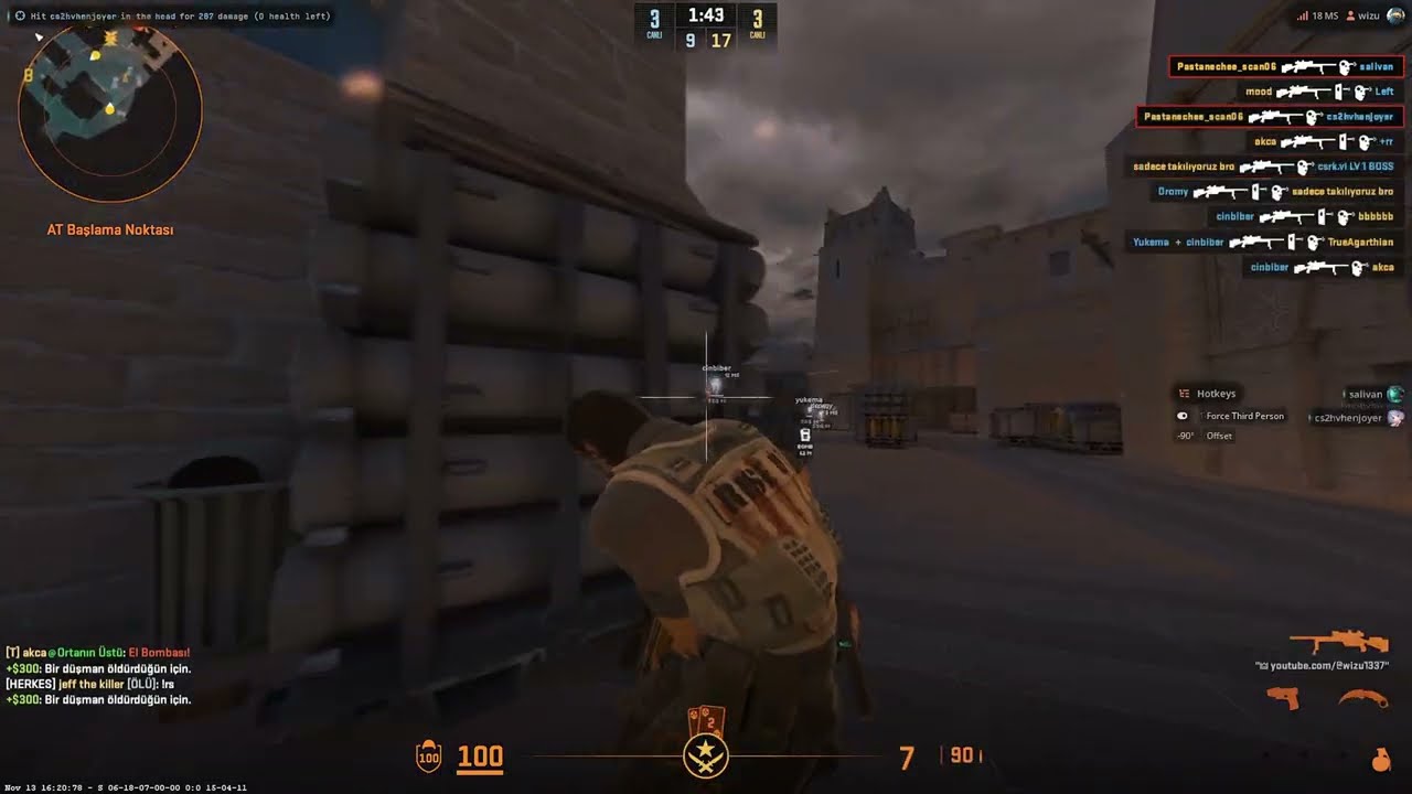 cs2 hvh highlights | ft. neverlose.cc『7-6K』#2