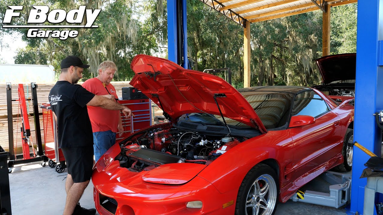 Dyno prepping Bens Procharged 2002 Pontiac Trans Am!