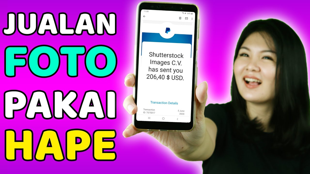 Jual Foto dapat Dollar (Cuma Modal HP Daftar Shutterstock Contributor Android)