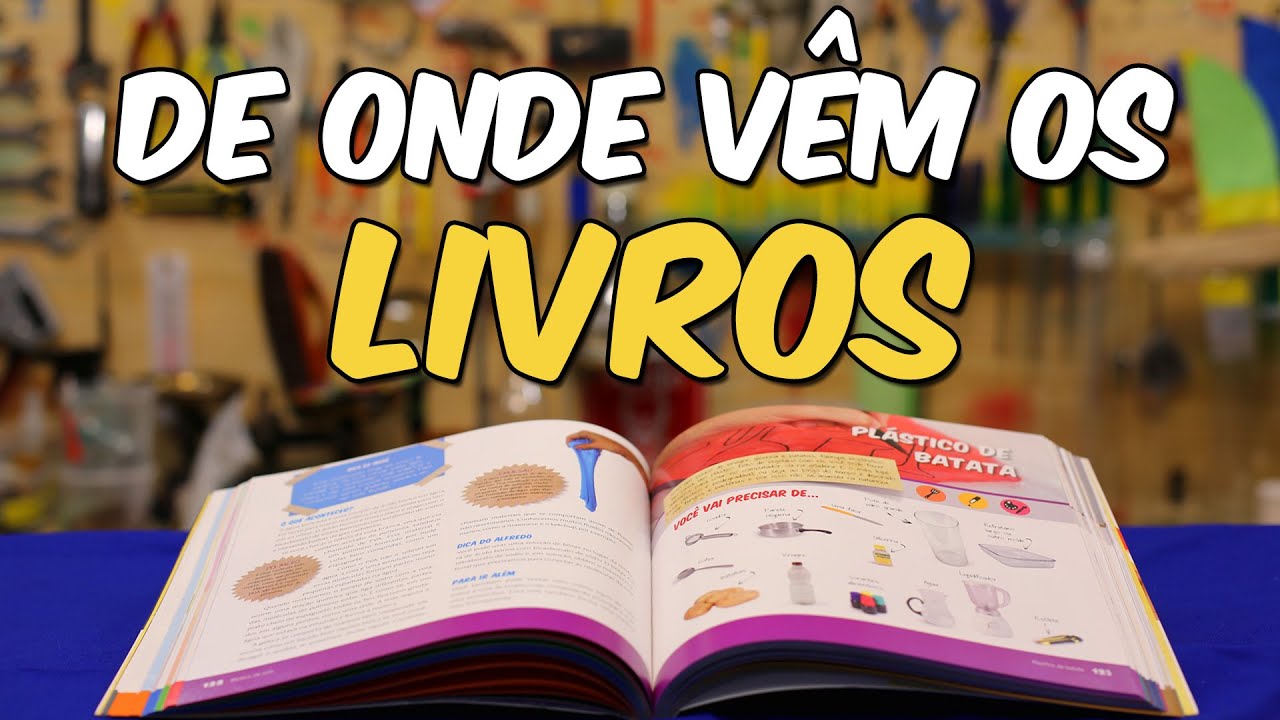 Como são fabricados os livros #Boravê 🔵Manual do Mundo