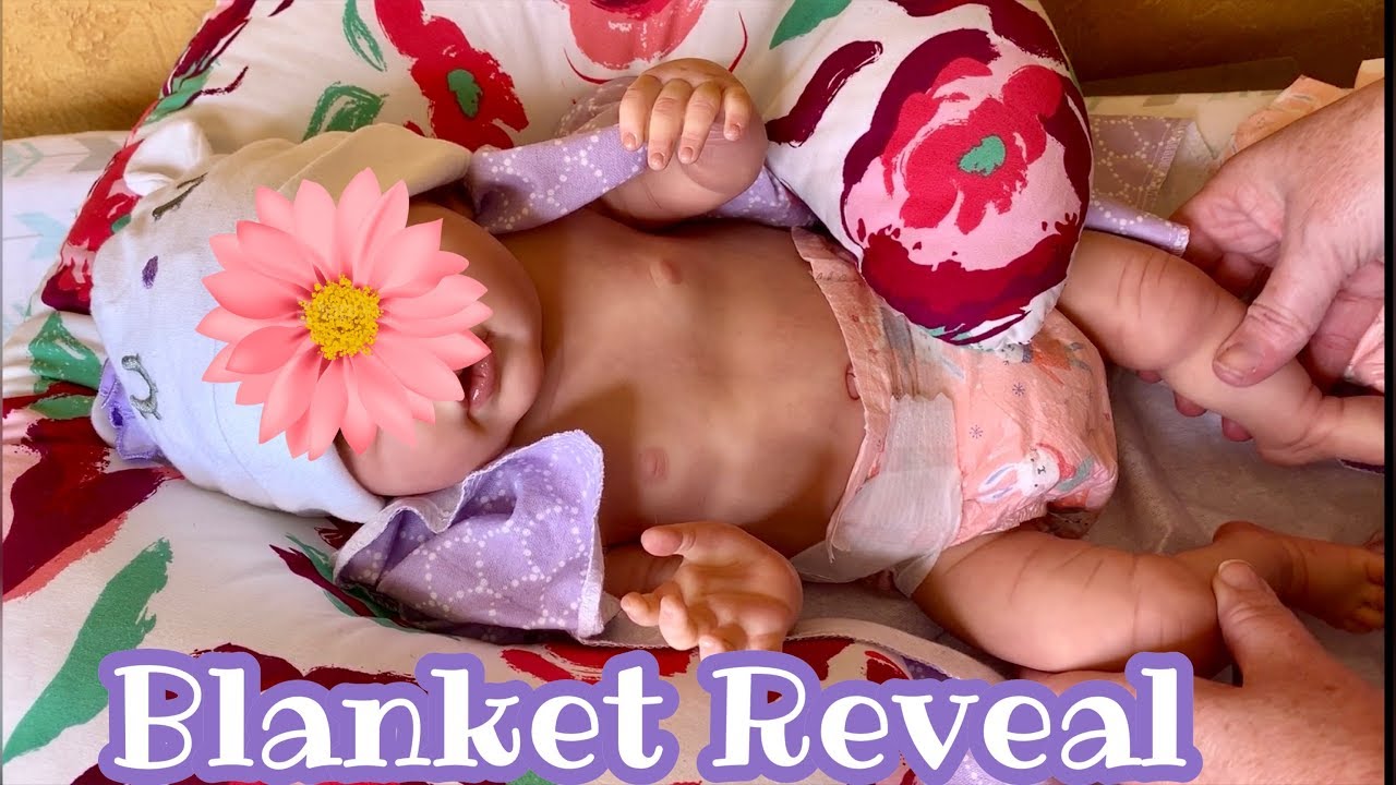 REBORN BLANKET REVEAL Adeline by PING LAU full belly plate