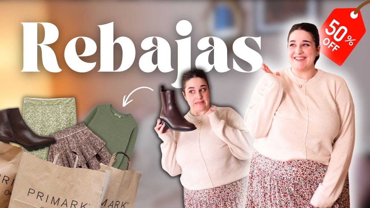 ✨MEGA HAUL de REBAJAS! 😱Fui a por CHOLLOS y pequé con la NUEVA TEMPORADA 🛍️