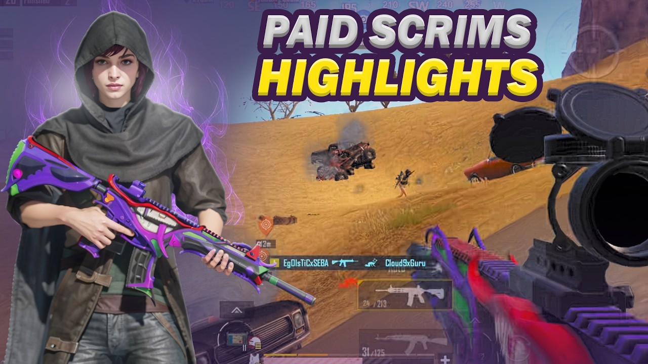 My Career BEST BGMI Clutches 😱 | PAID SCRIMS TOURNAMENT HIGHLIGHTS