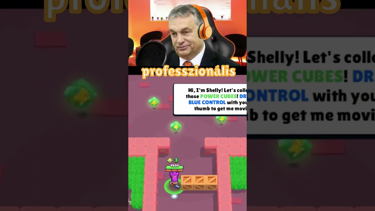 Orb&aacute;n J&aacute;tszik 🍊 Part 1 #shorts #brawlstars #hun #foryou