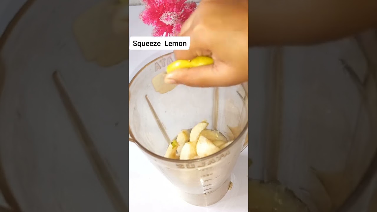 Best Source of Vitamin C. Pear Juice Recipe at Home.