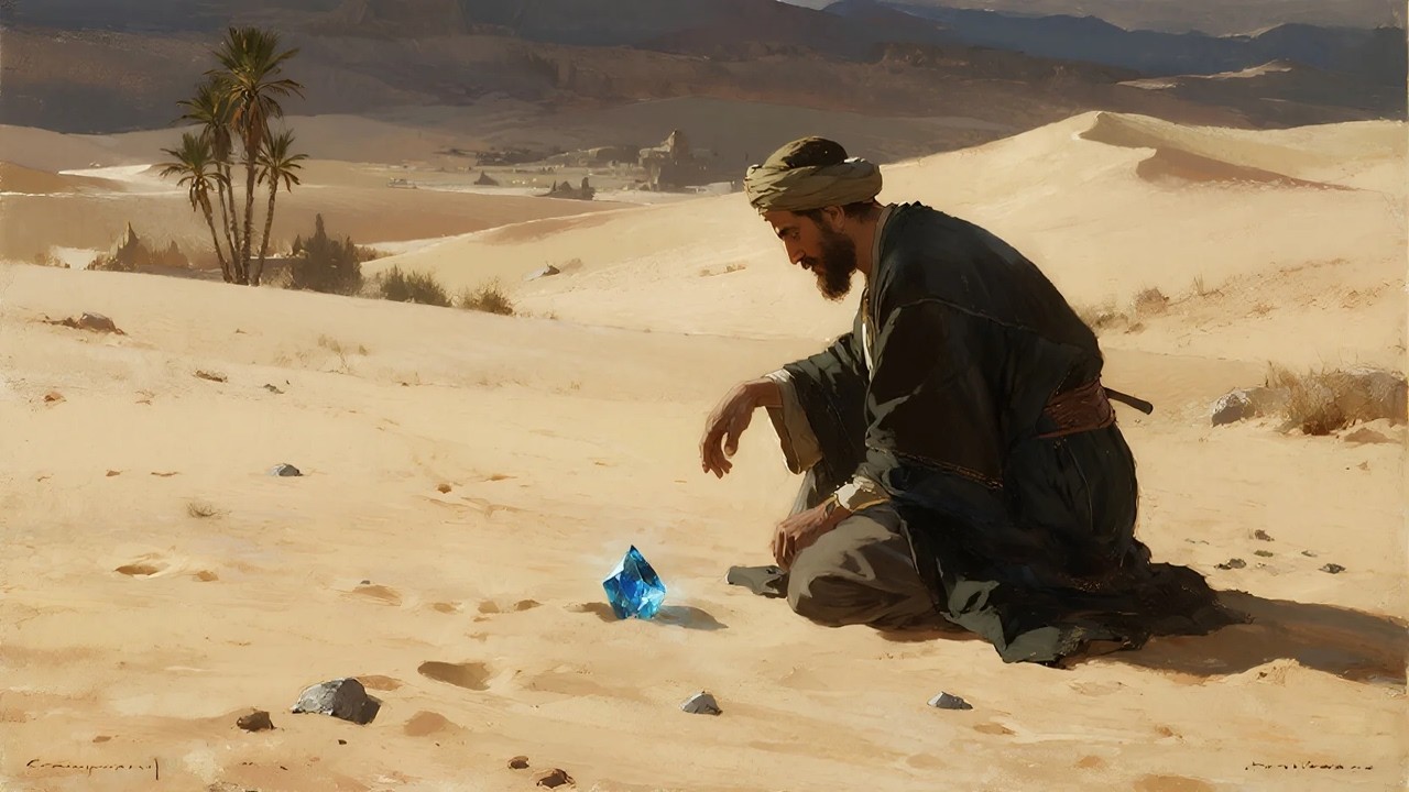 قصة التاجر الذي خسر كل شئ، فوجد حجرًا صغيرًا جعله أغنى رجل في المدينة