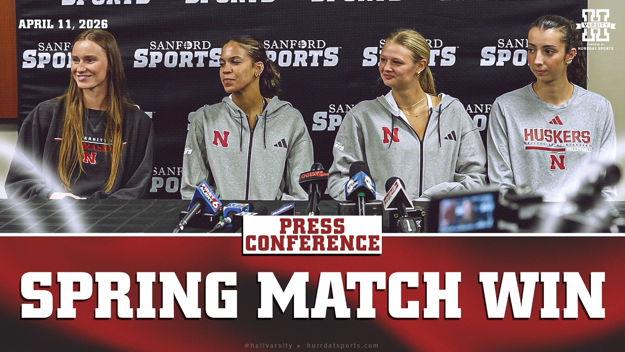 &laquo;Хаскерс&raquo; разгромили &laquo;Айова Стэйт&raquo; в весеннем матче | Пресс-конференция волейбольной команды &laquo;Неб...