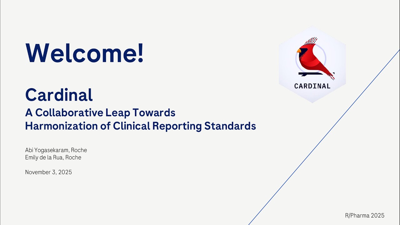 Hands on with Cardinal: Harmonizing Clinical Reporting with Open-Source TLGs