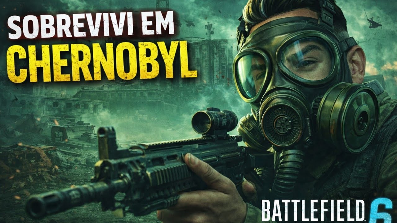 Battlefield 6 SOBREVIVENDO AO GÁS 😷🧌⛽