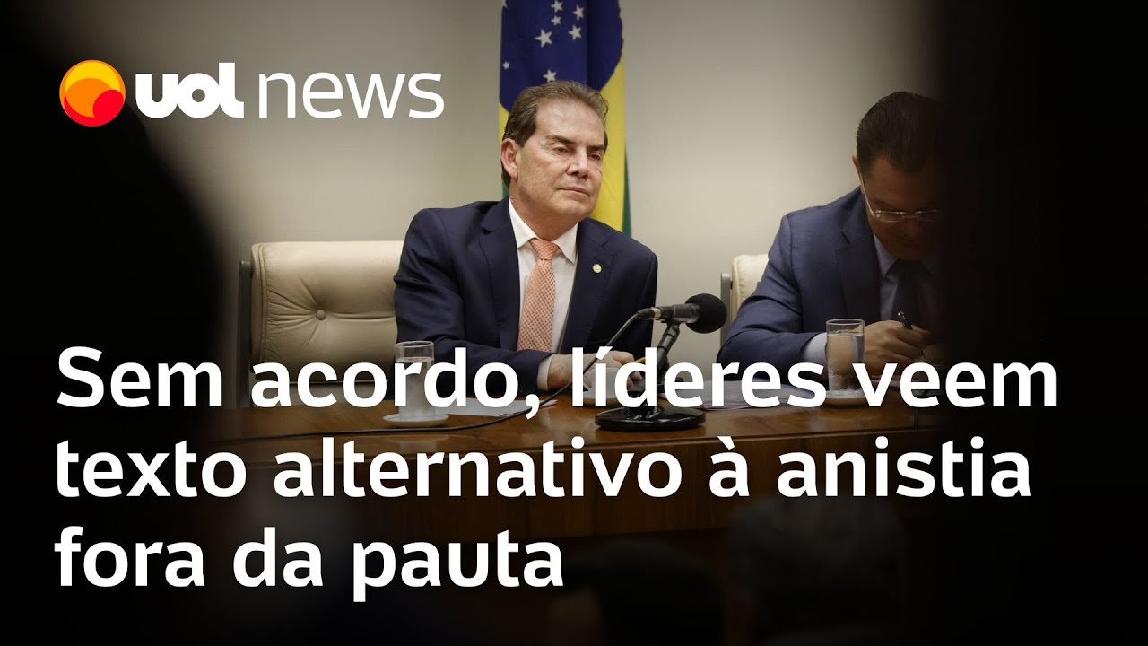 Sem acordo, líderes veem texto alternativo ao PL da Anistia fora da pauta de votações