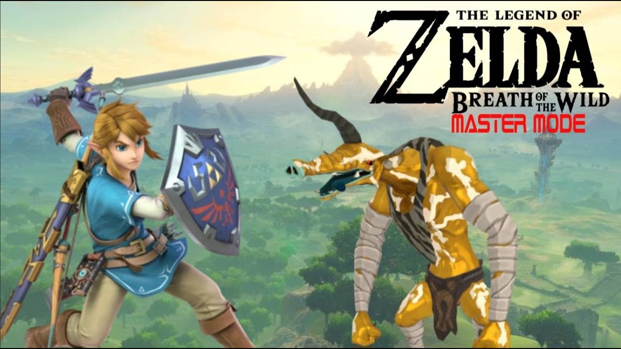 🎮 Breath of the Wild Master Mode - Vah Lizard Day🍄⭐
