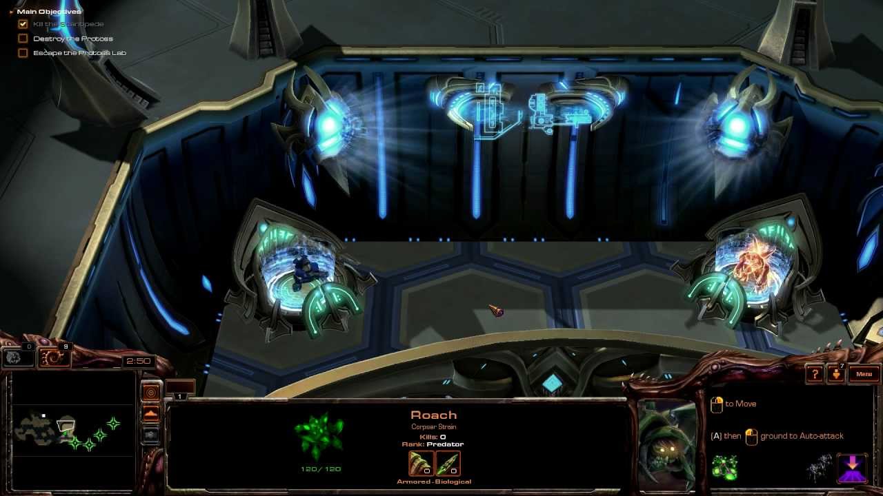 StarCraft II: HotS Easter Egg - Murloc marine & Lord of Terror