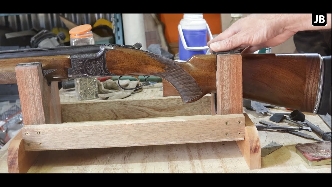 DIY Gun Cleaning Stand