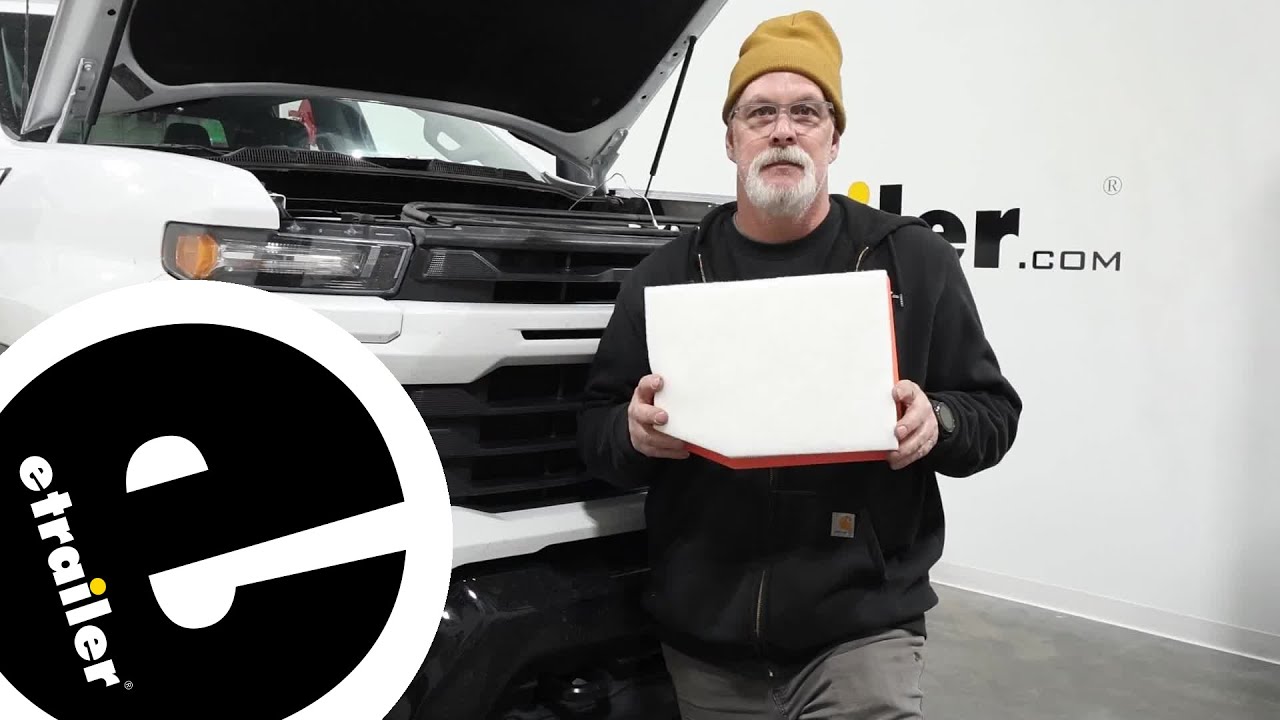 etrailer | Installing the PTC Custom Fit Engine Air Filter in a 2024 Chevrolet Silverado 2500
