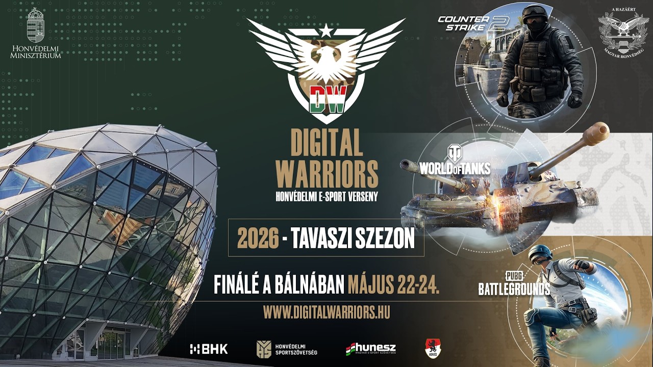 Digital Warriors 2026 Tavasz | WoT | Profi Liga 4. fordul&oacute;