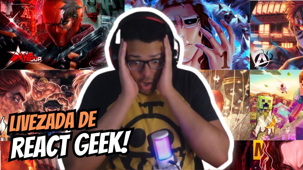 REAGINDO A MÚSICAS GEEK/ RAP DE ANIME