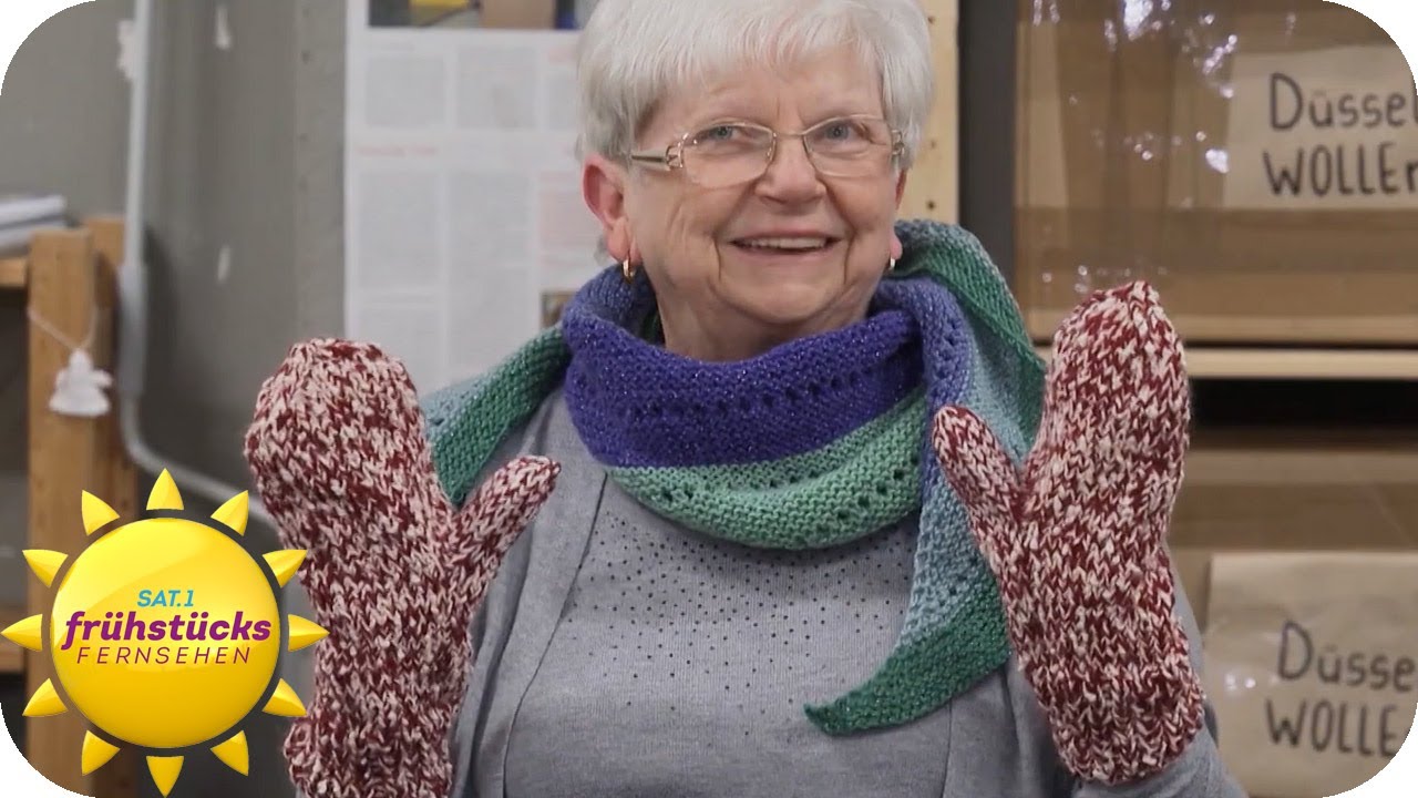 Stricken für Bedürftige - diese Frauen stricken Kleidung für Obdachlose | SAT.1 Frühstücksfernsehen