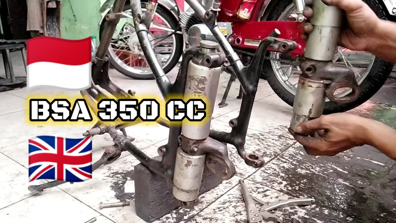 ⚙️ Cara Bongkar Mesin & Shockbreaker BSA 350cc B31 🇮🇩 https://bit.ly/3dxmAvA @SrupatSruputHelaHelo