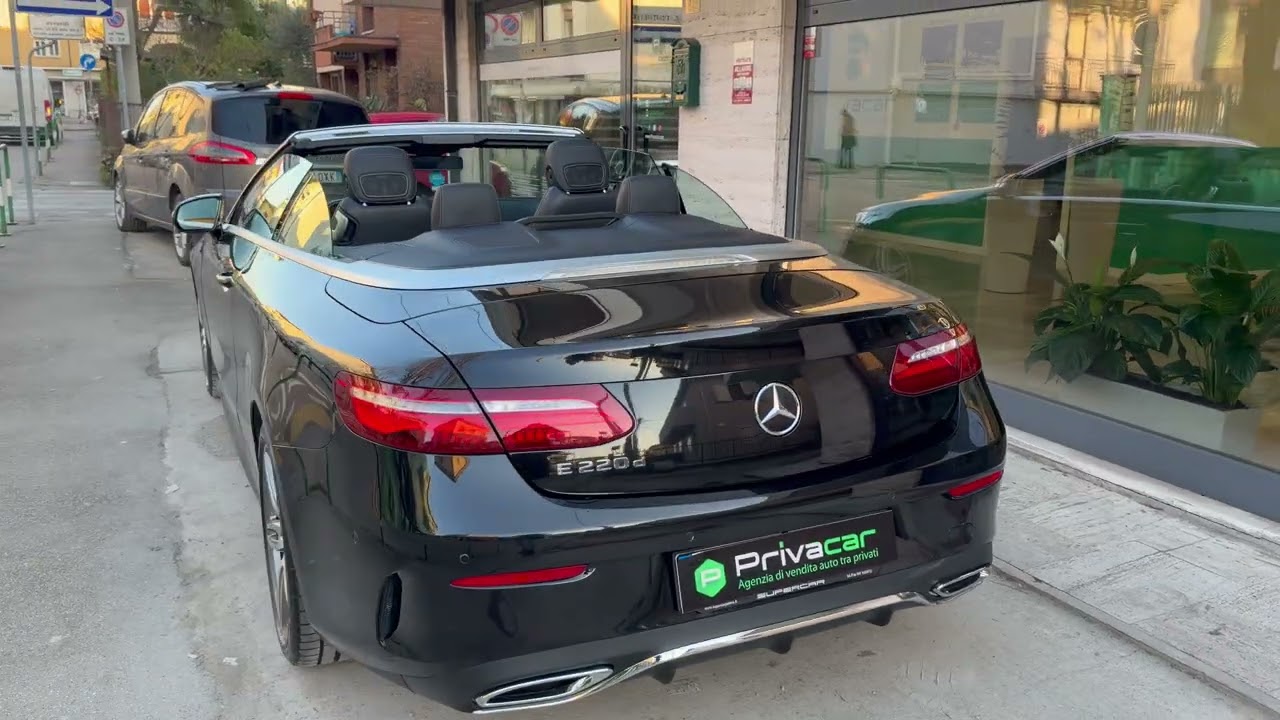 MERCEDES E 220 d Auto Cabrio Premium Plus