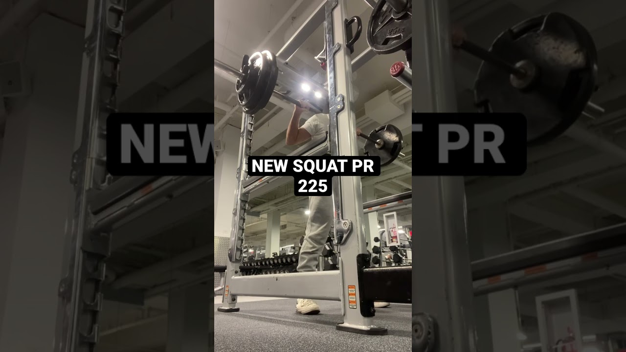 NEW SQUAT PR 225 LFG