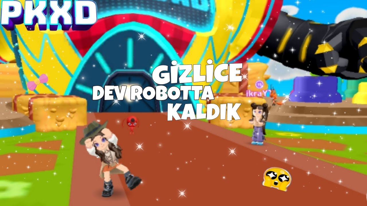 Gizlice Dev Robotta Kaldık. @ikravemina 