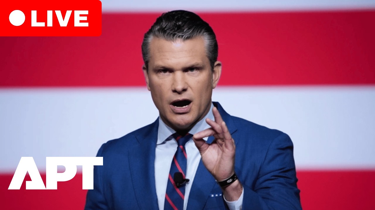 LIVE: Hegseth & Joint Chiefs Chair Gen Dan Caine Hold Pentagon Briefing on U.S. Military Ops in Iran