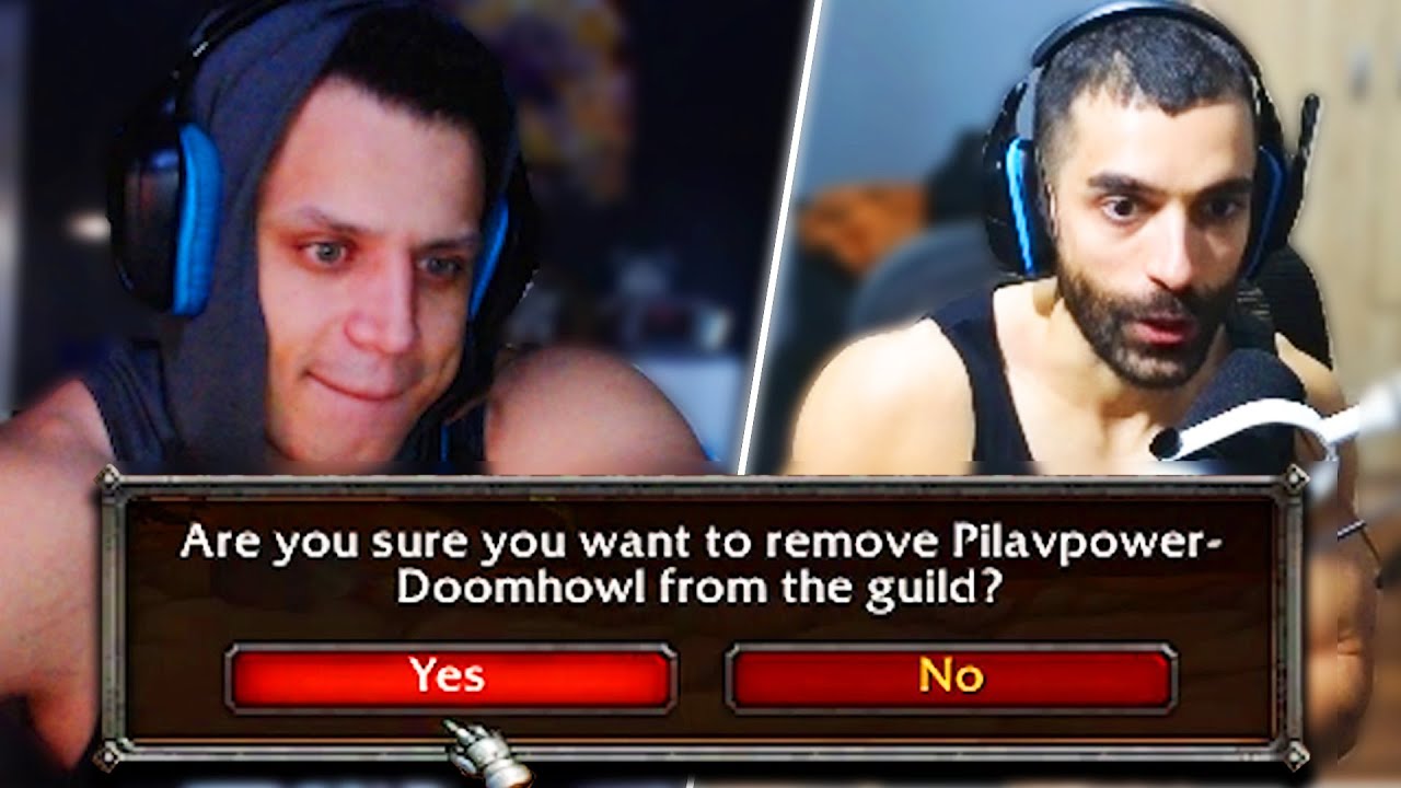 Tyler1 Kicks Pilav from OnlyFangs