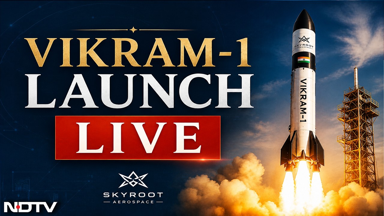 Mission Aagaman LIVE | Skyroot Vikram-1 Launch LIVE | India's 1st Privately Developed Orbital Rocket