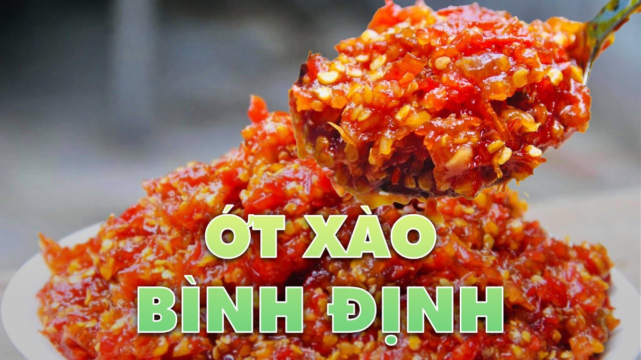 Hướng Dẫn Cách Làm Ớt xào Bình Định | Con Ba Bỉnh | Món ngon chuẩn gia đình