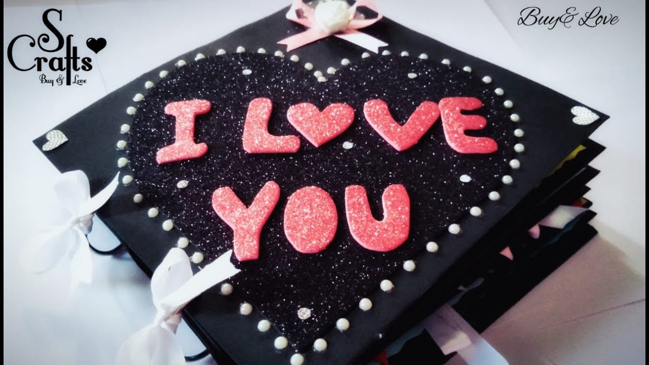 Scrapbook 🌸 | Handmade | S Crafts | Birthday Scrapbook | Anniversary Scrapbook | Scrapbook ideas