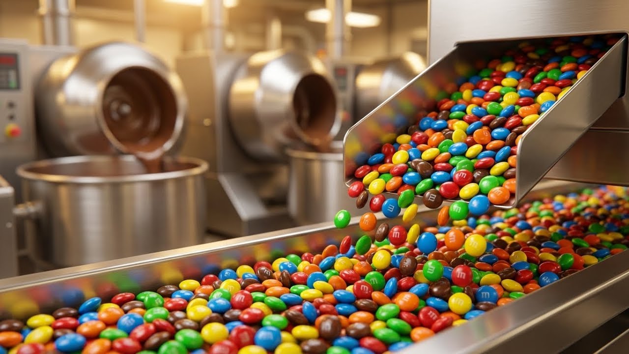 How M&Ms Are Really Made: Amazing Process of Your Favourit Candy!