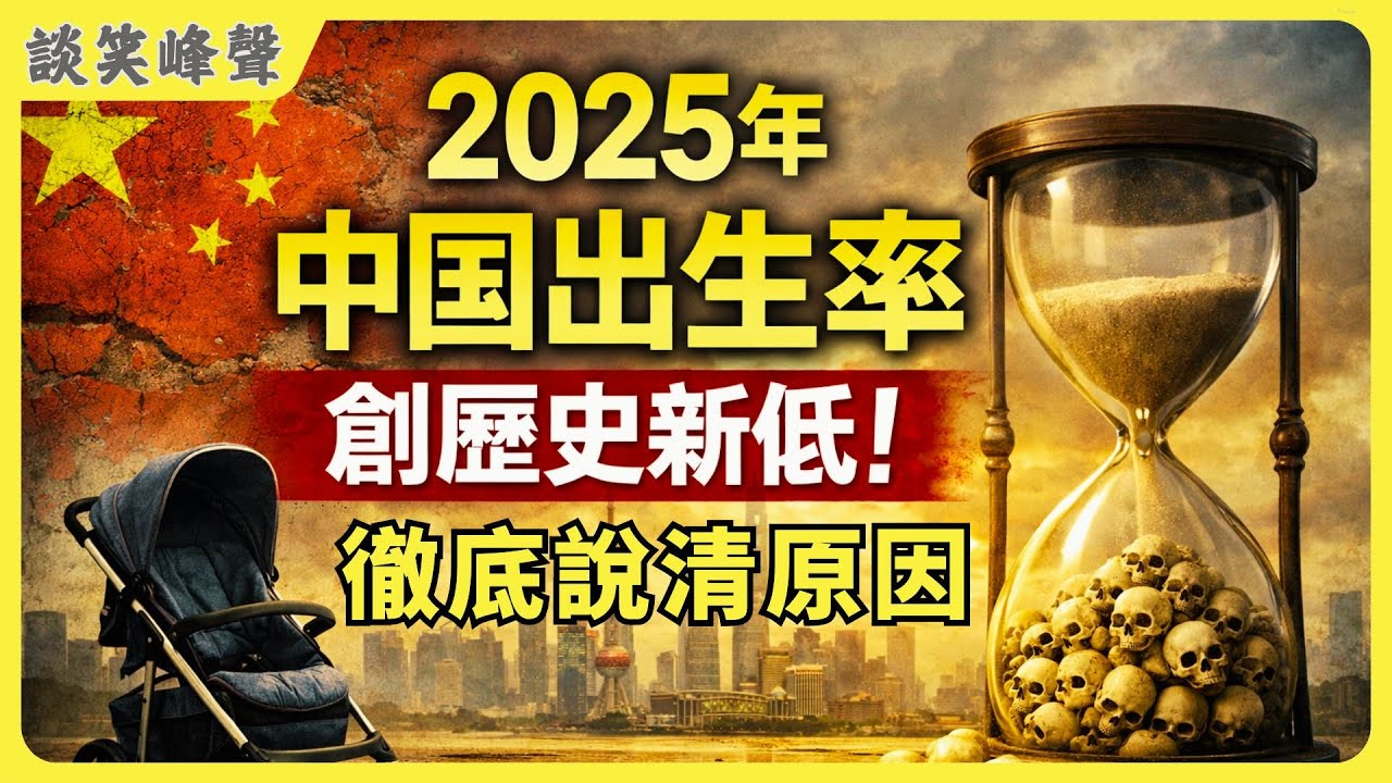 2025年中國新生人口數量跌破八百萬人！創建國以來歷史最低！真正原因竟是你沒想到的！從“第25號宇宙”看清中國人口危機的真相。