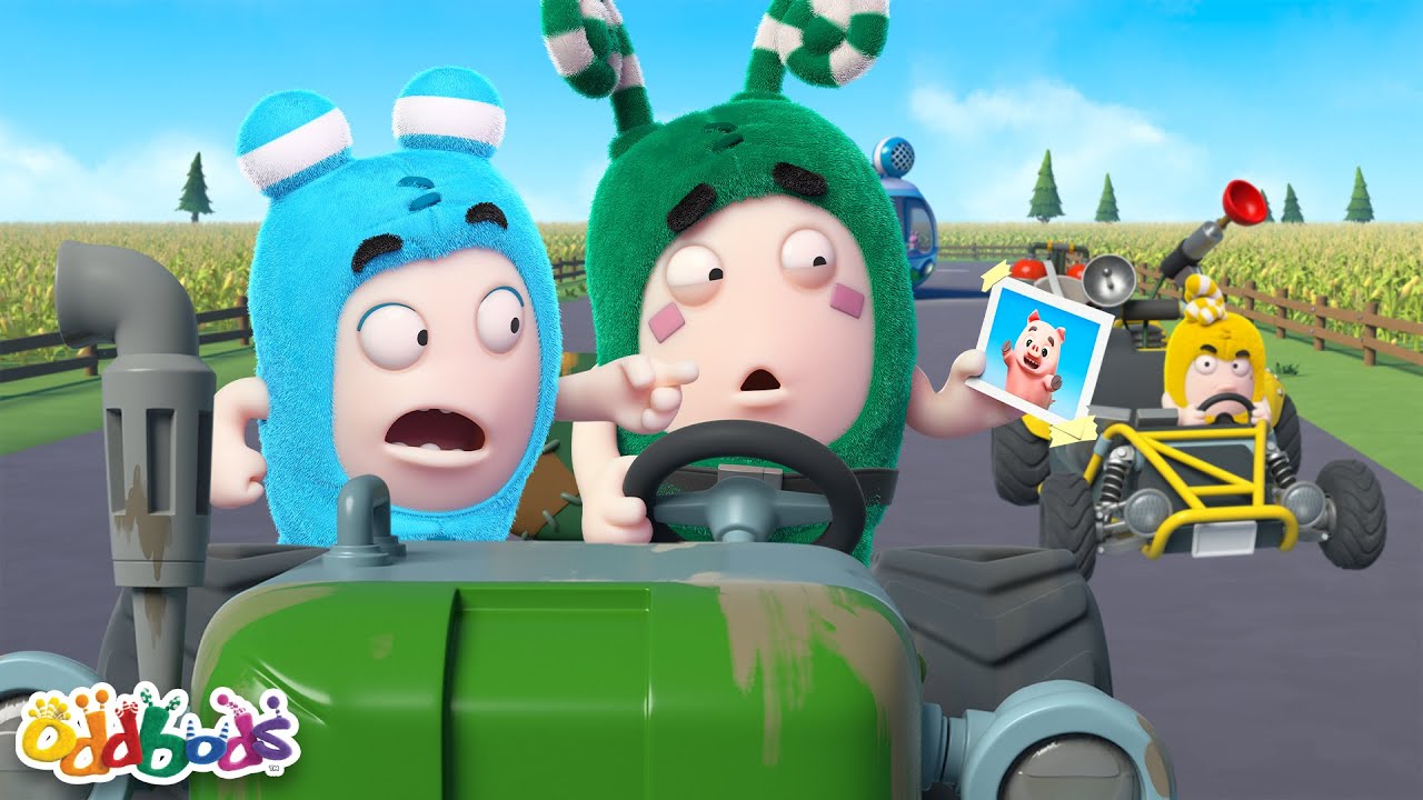 Oink if You See Lulu's Pet Pig!  | Oddbods Full Episode | Funny Cartoons for Kids