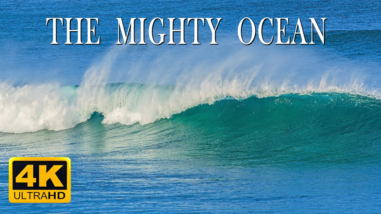 Mighty ocean waves  // The Shipwreck Beach, Australia 4K 8 hours