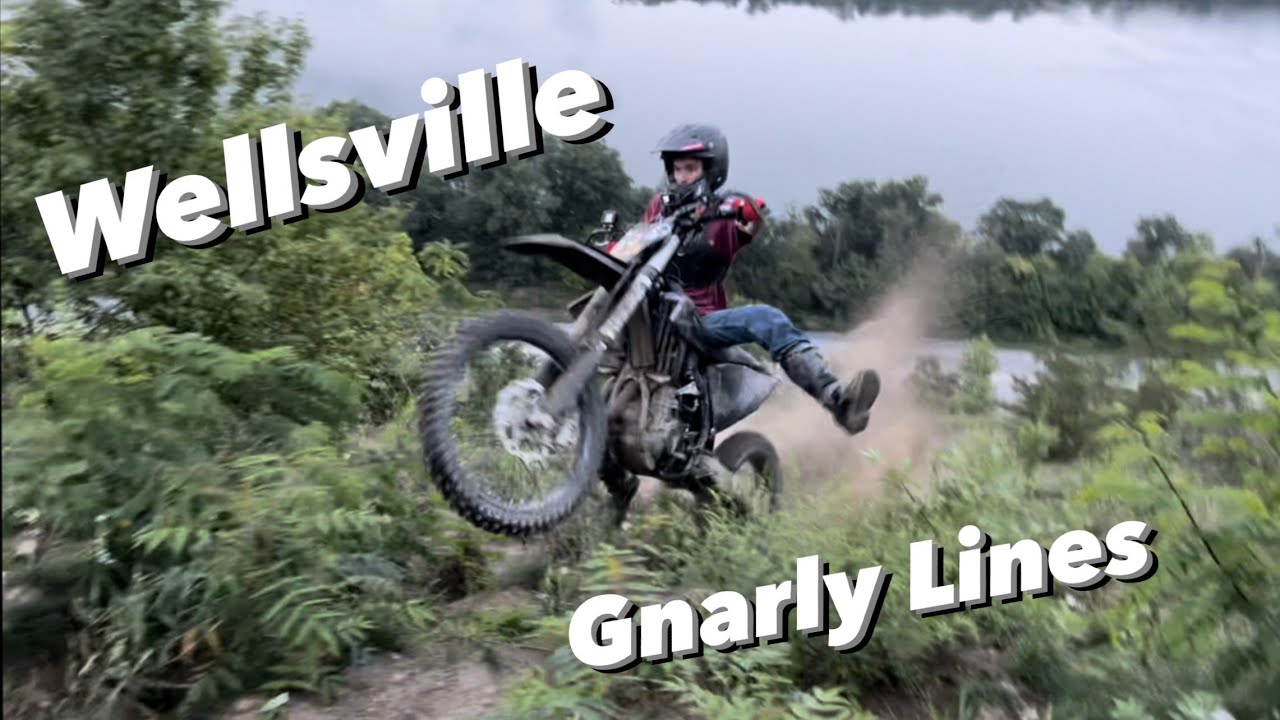 CLIMBING WELLSVILLE WITH THE CREW....NEW WIDOWMAKER RECORD!