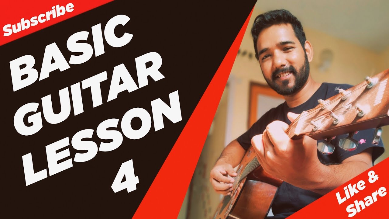 Basic Guitar Lesson 4 (Chords and Strumming) for Beginners in (Hindi)  by Acoustic Pahadi