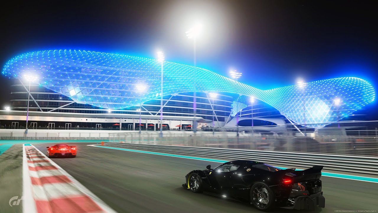 Gran Turismo 7 | PS5 PRO ENHANCED | PSVR 2 Gameplay | Ferrari FXX K @ Yas Marina Circuit
