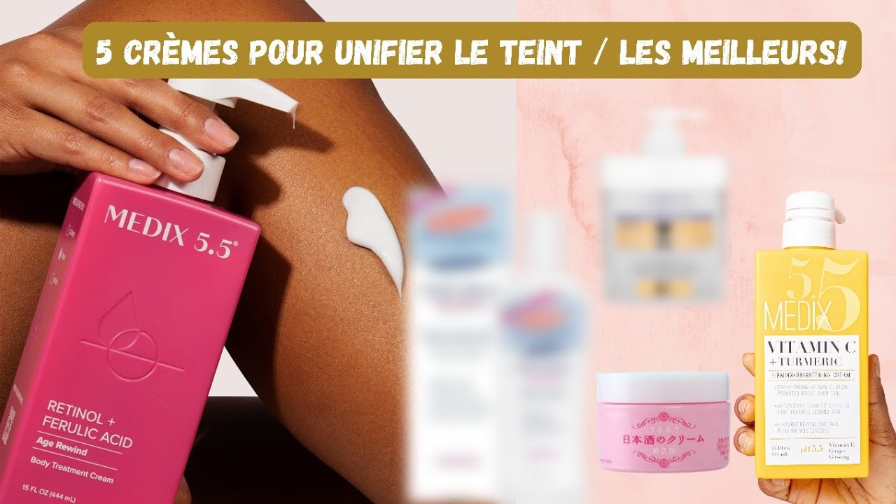 5 Crèmes corps qui vont éclaircir les tâches/unifier ton teint sans te depigmenter! (non sponsorisé)