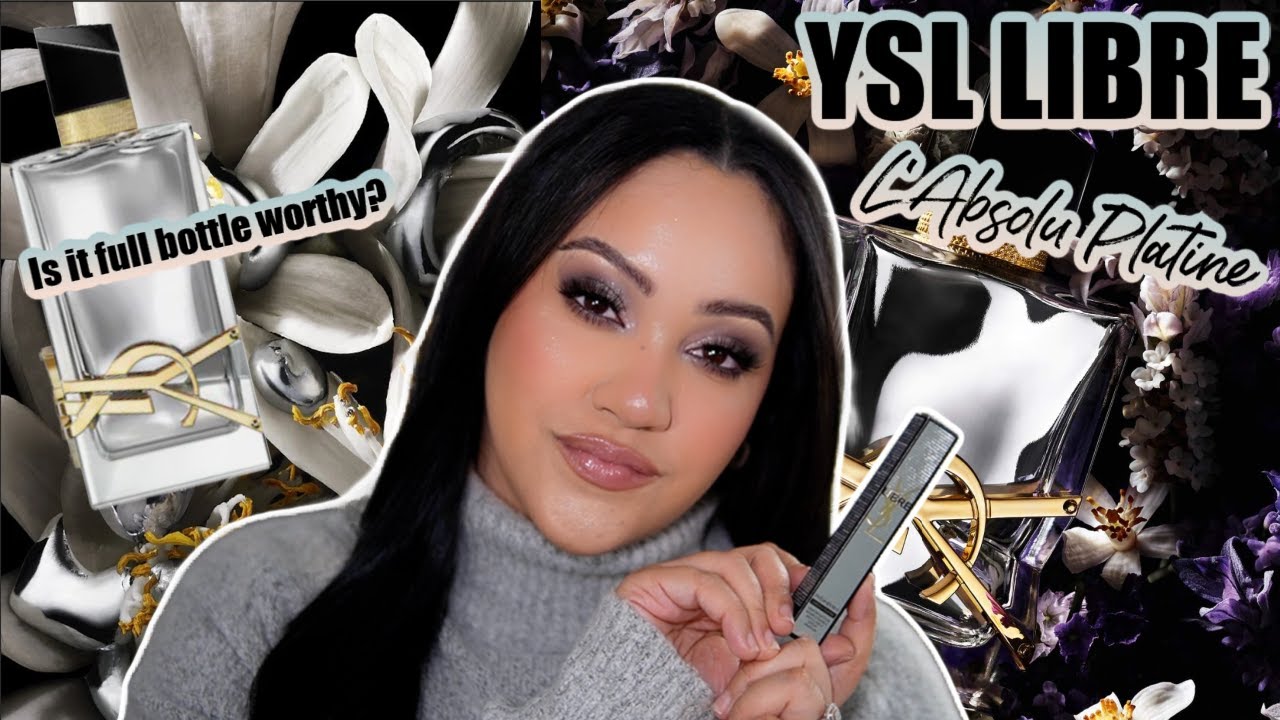 YSL LIBRE L'ABSOLU PLATINE PERFUME REVIEW | IS THIS FULL BOTTLE WORTHY? | AMY GLAM ✨