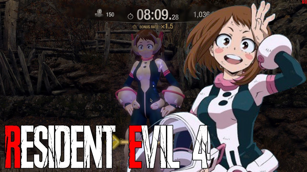 Ochaco Uraraka MHA- Resident Evil 4 Mod Release (DOWNLOAD)