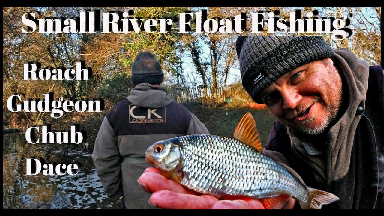Winter Float Fishing Small  Rivers and Streams For Roach (Video 273)