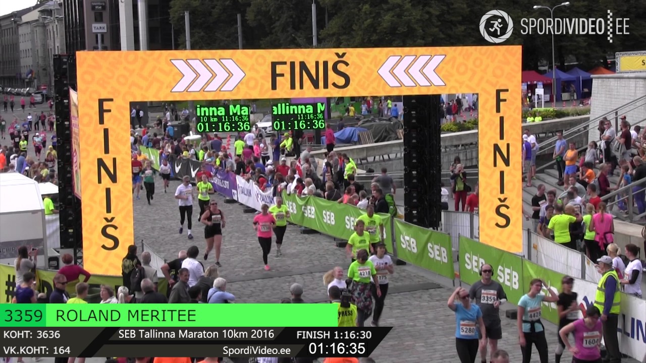 ROLAND MERITEE 3359 l SEB Tallinna Maraton 10km 2016