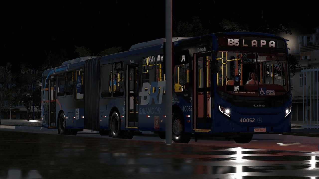 Primeira Capital do Brasil v3 | B5 - Rodoviária x Est. Lapa | Caio Millennium V MB O500UA Salvador