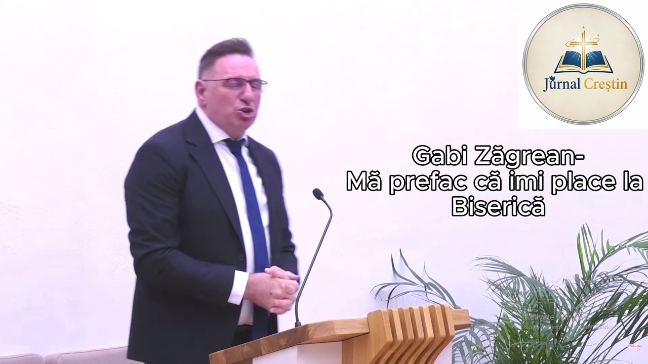 Gabi Zăgrean - Mă prefac că imi place la Biserică