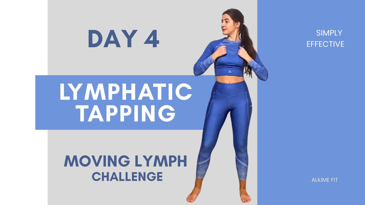 10 MIN Lymphatic Massage DAY 4 Tapping • Full Body Daily Lymph Drainage Routine