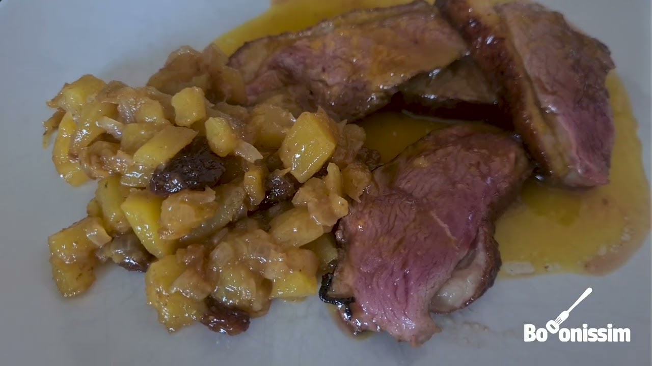 magret amb chutney