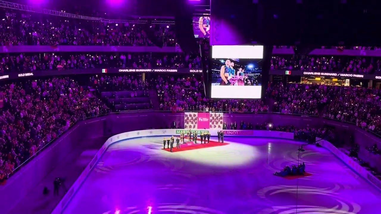 European Figure Skating Championships 2024 Ice Dance Medal Ceremony